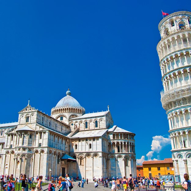 Det Skæve tårn i Pisa