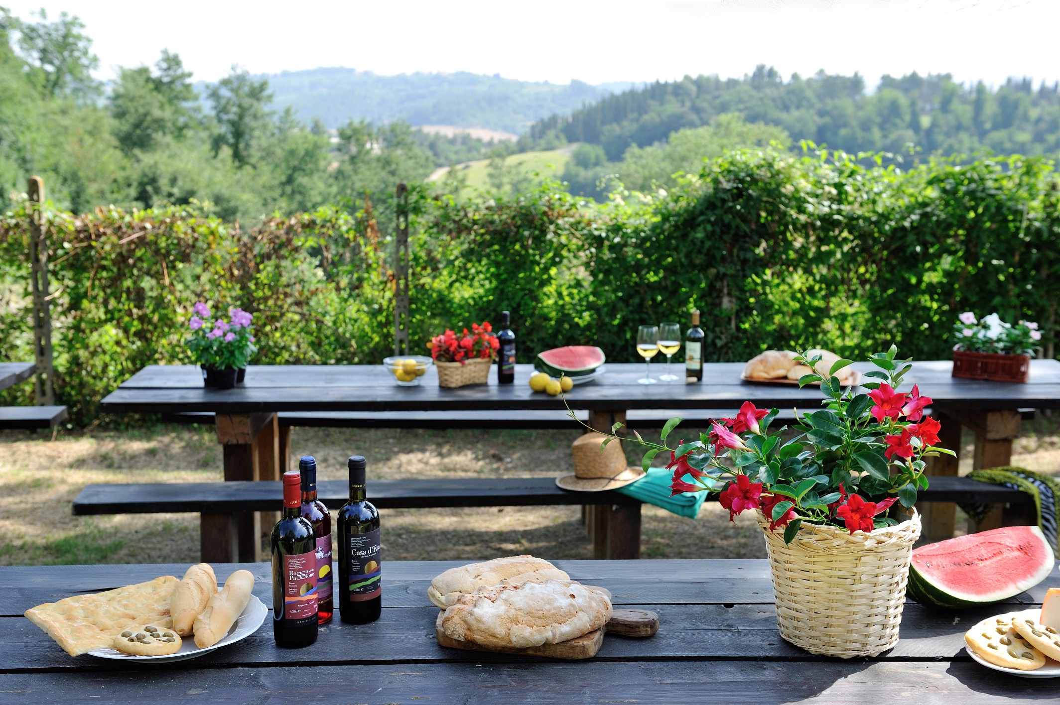 Agriturismo, Toscana, Italien, ferie