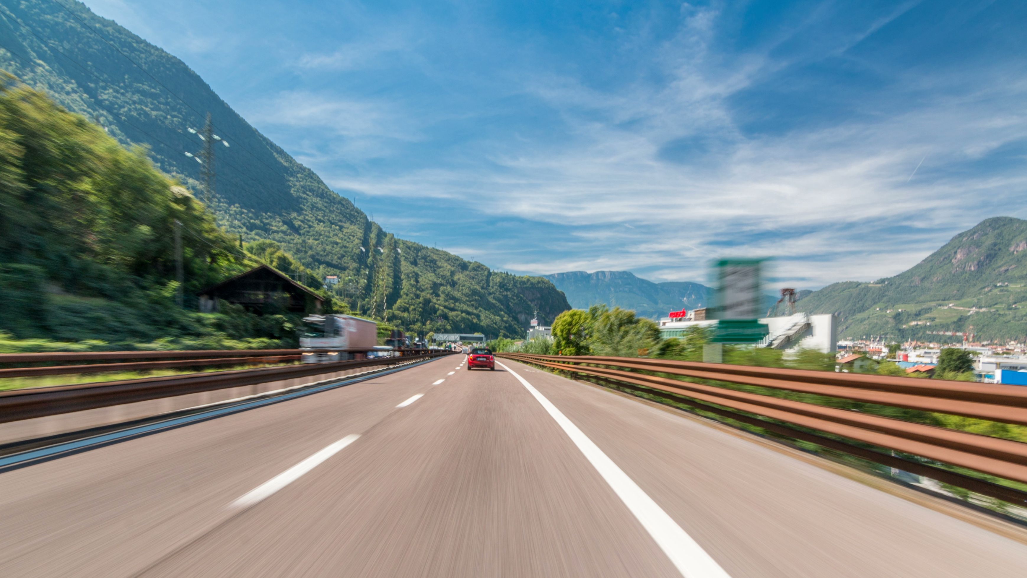 transport til Italien