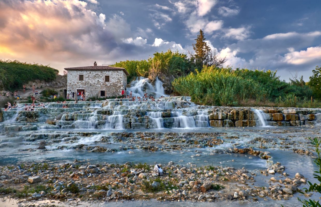 Termiske bade i Toscana