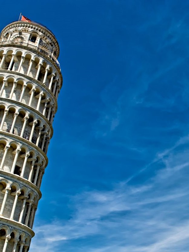 Pisa i Toscana i Italien