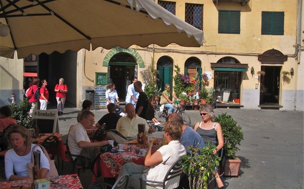 Restauranter i Lucca