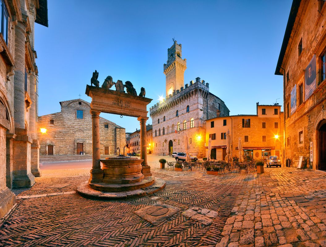 Montepulciano Toscana Italien ferie| Book din ferie her