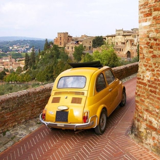 Bilist i Italien
