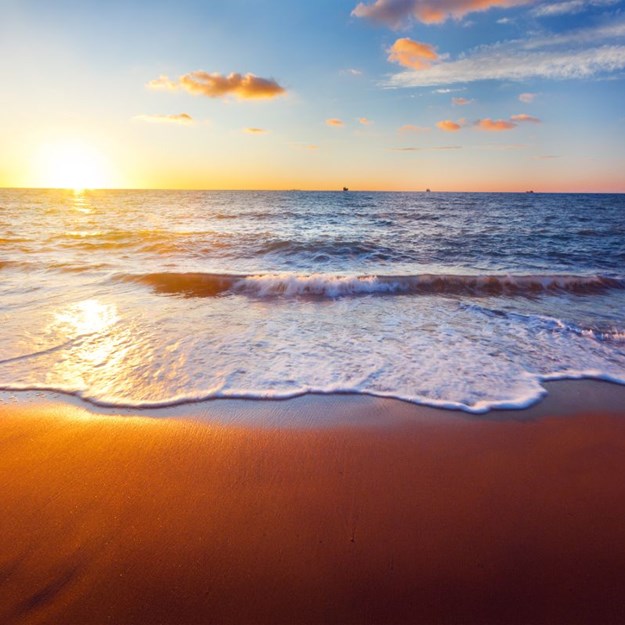 Solnedgang ved Follonica