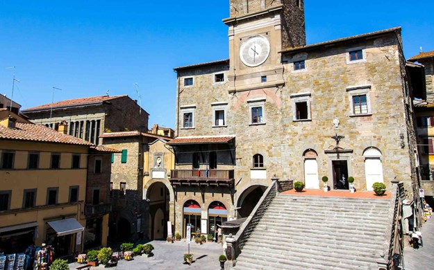 Byen Cortone i Toscana