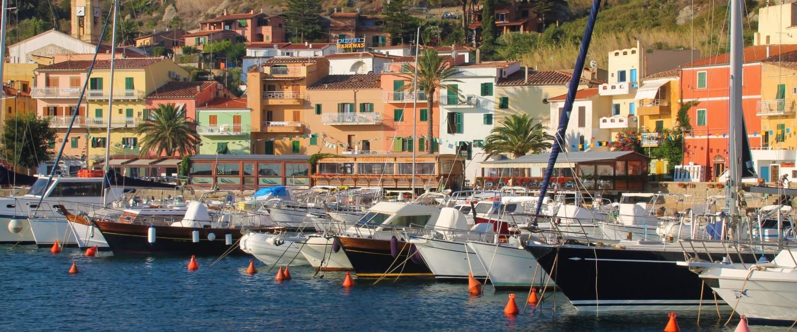 Giglio i det toscanske øhav i Italien