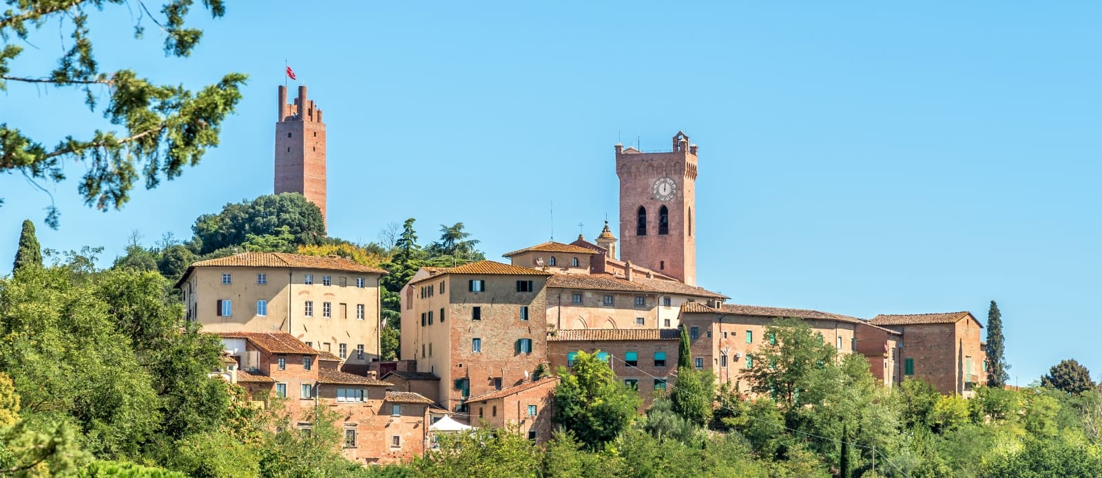 San Miniato i Pisa i Toscana i Italien