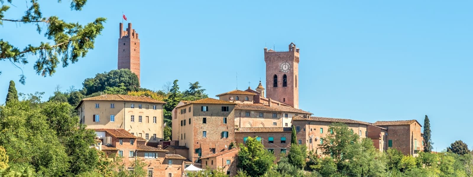 San Miniato i Pisa i Toscana i Italien
