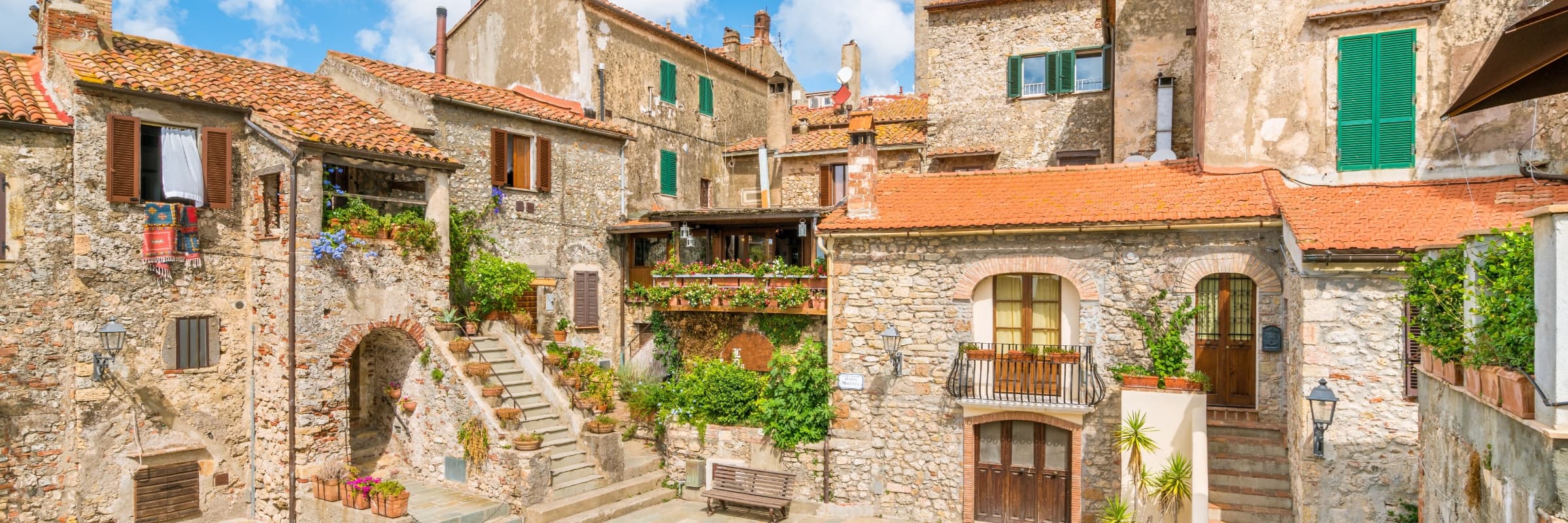 Calpalbio i Maremma i Toscana I ITalien