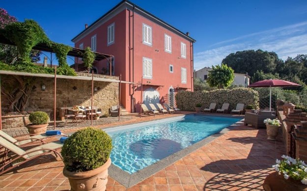 Villa med privat pool i Toscana