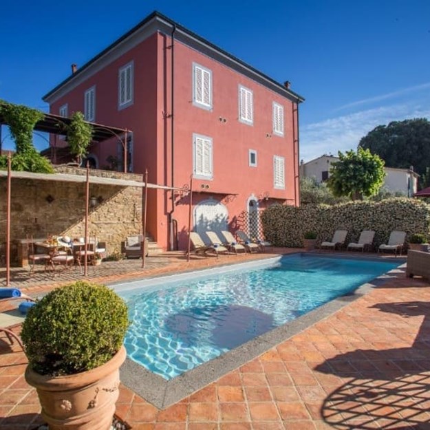 Privat villa med pool i Toscana