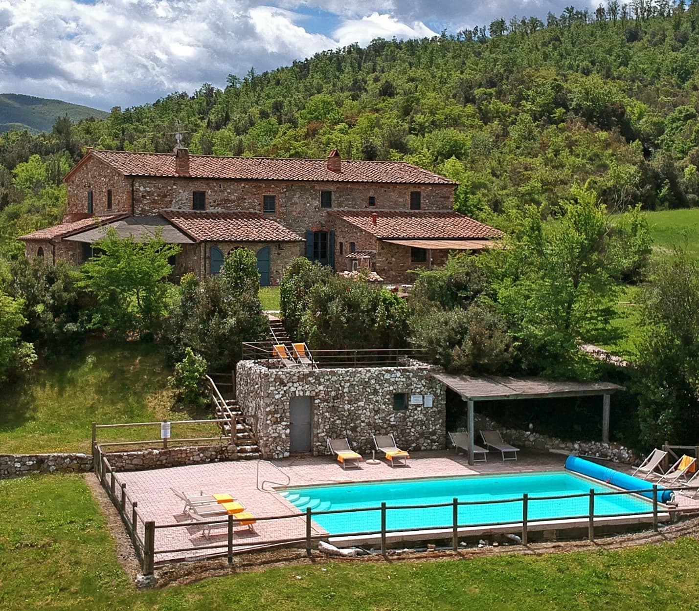 luklsusvillaer i toscana