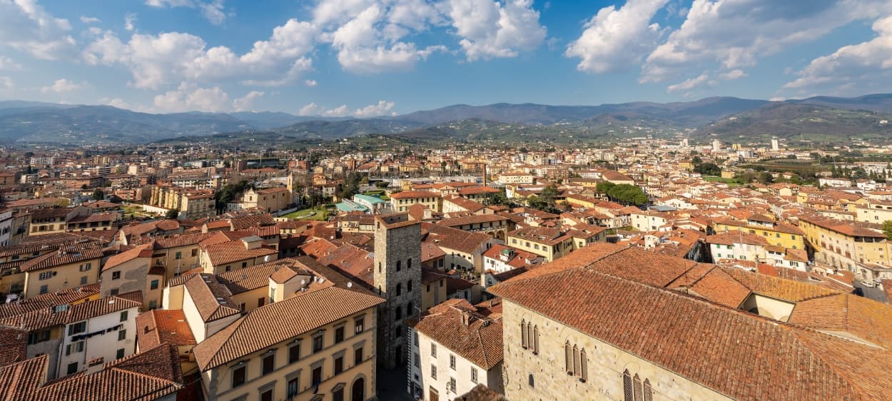 Pistoia i Toscana i Italien