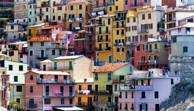 Historien om Cinque terre