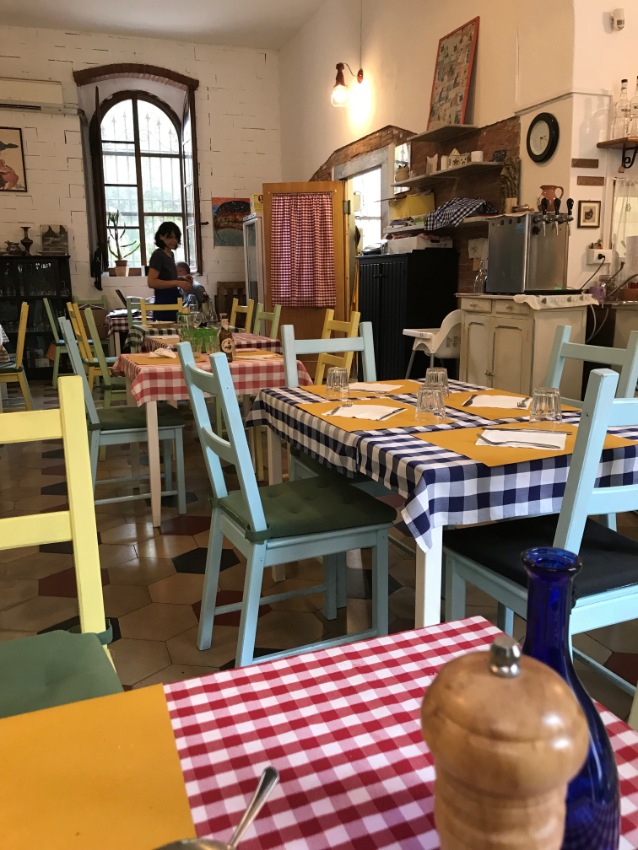 Restaurant i Carrara