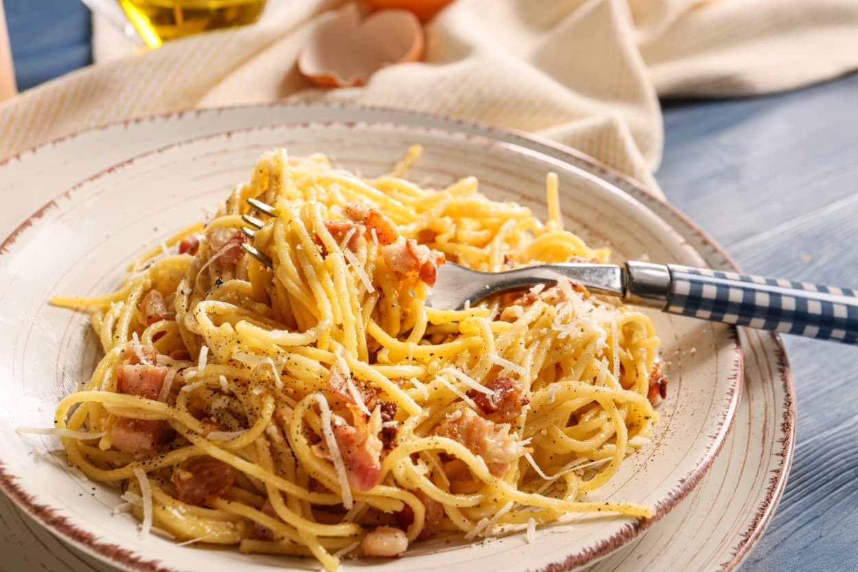 spaghetdti carbonara