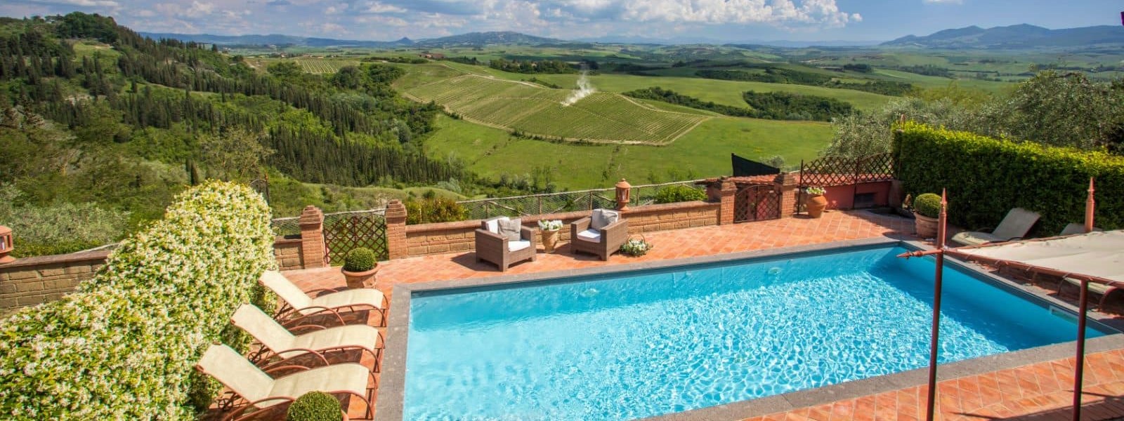 Villa med pool i Toscana