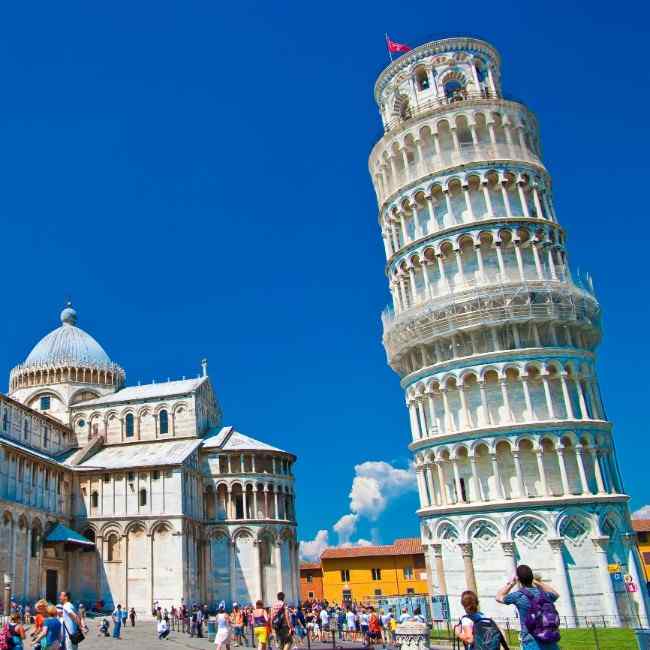 Det skæve tårn i Pisa