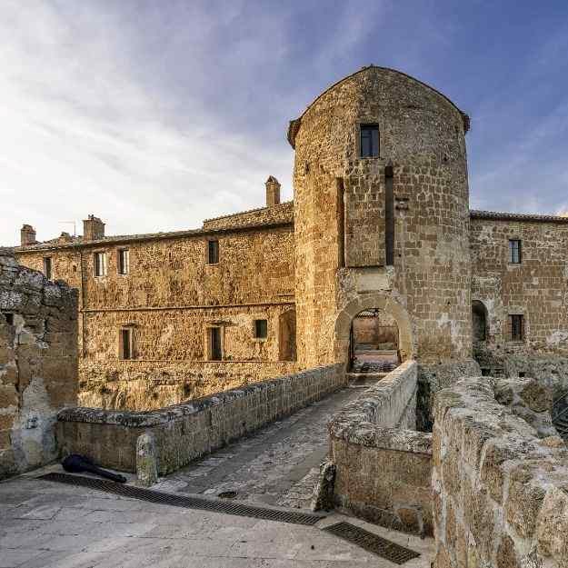 Orsini castle in Sorano