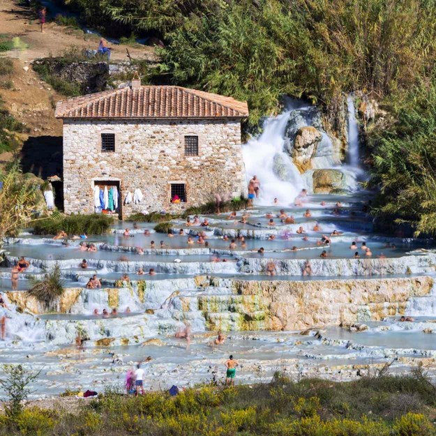 Termiske bade i Toscana