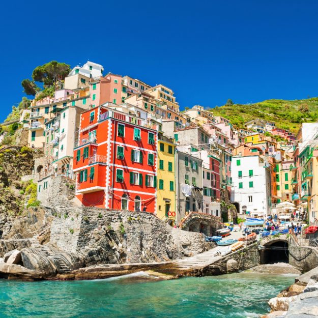 Riomaggiore i Cinque terre i Italien