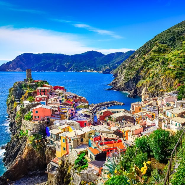 VErnazza i Cinque Terre i Italien
