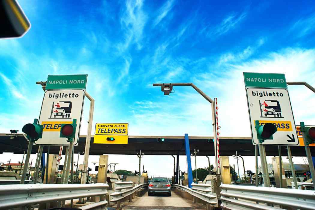 toll station i Italien