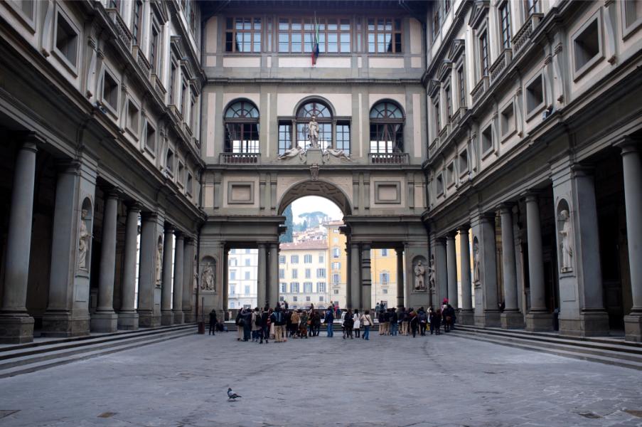 Uffizi gallery
