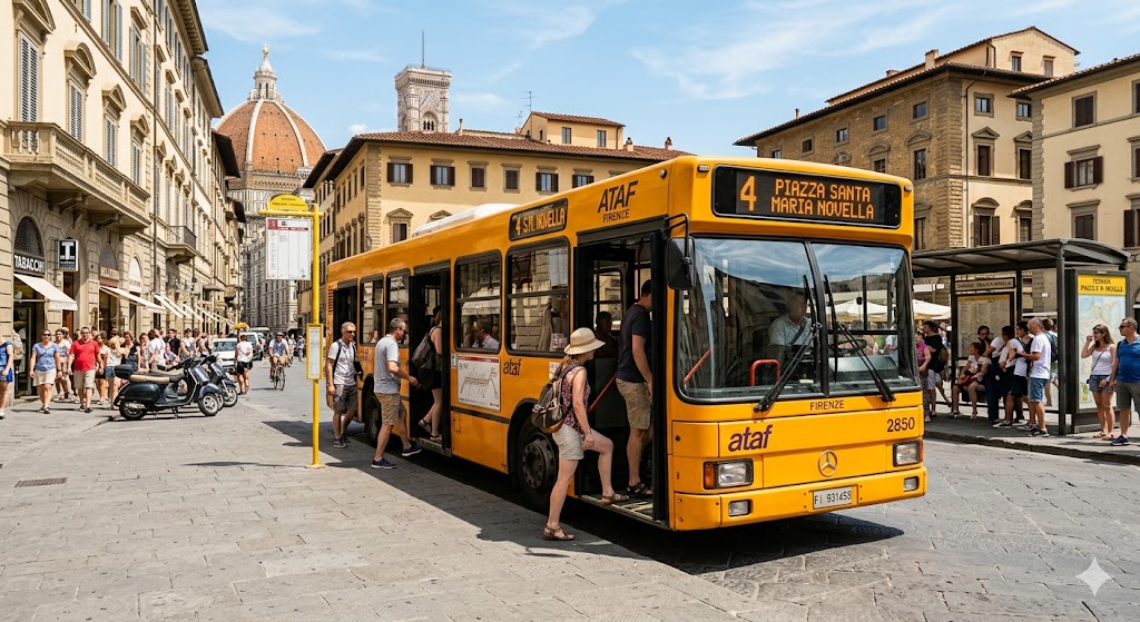 Bus i Firenze