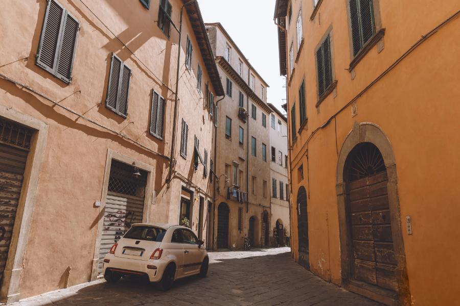 Bilist i Italien
